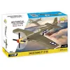 Image de Jeu de construction - COBI - Mustang P-51B - 158 éléments - Marron - À monter soi-même