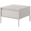 Image de Table basse avec tiroir - FALSETTO - 68x68 cm - beige