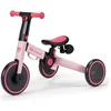 Image de Tricycle 3 en 1 Kinderkraft 4TRIKE - Rose - Pour enfants de 1 à 5 ans - Pliable et évolutif
