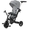 Image de Kinderkraft TWIPPER évolutif 5 en 1 siège pivotant 360° poignée parentale avec canopy Gris