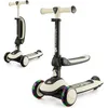 Image de Draisienne 2 en 1 Kinderkraft HALLEY vélo trottinette pliable guidon réglable roues LED léger 3 kg Blanc