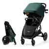Image de Poussette canne jusquà 27 kg Kindercraft MITZY Pliage dune seule main Grandes roues amorties sans gonflage Vert