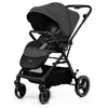Image de Poussette Kinderkraft Yoxi 2en1 Compatible Nacelle 22kg Gris Similicuir