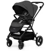 Image de KINDERKRAFT - Poussette combinée YOXI - 4 roues - Gris