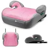 Image de Réhausseur auto Kinderkraft I-BOOST I-SIZE isofix i-Size R129 135-150 cm 25 kg accoudoirs assise large housse lavable rose