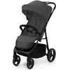 Image de Poussette Kinderkraft TRIG 3 légère compacte pliage CLICK&FOLD grandes roues suspension jusqu’à 25 kg Gris