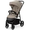 Image de Poussette Kinderkraft TRIG 3 compacte pliage une main grandes roues suspension dossier allongé jusqu’à 25 kg Beige