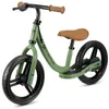 Image de Vélo d’Équilibre Kinderkraft SPACE Frein à Main Grandes Roues en Mousse Repose-Pieds Confortable Développe l’Équilibre Vert