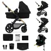 Image de KINDERKRAFT - Poussette combinée MOOV 2 - 4 roues - Noir