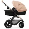 Image de Poussette Kinderkraft Moov 2 4 En 1 Compatible Nacelle Évolutive Pliable 86,5x60x106 Cm Beige