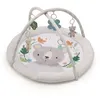 Image de Tapis d’éveil Kinderkraft COZYPLAY avec arches jouets lavable pliable tapis bébé doux 91 cm Gris