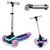 Image de Trottinette tricycle - KINDERKRAFT - RAKET - LED - Pliage rapide - Guidon réglable