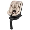 Image de Siège auto Kinderkraft I-GROW I-SIZE 40-150 cm appui-tête réglable mousse mémoire housse lavable beige