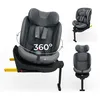 Image de Siège auto - KINDERKRAFT - I-360 2 PLUS - 40-150 cm - i-Size - pivotant 360° gris