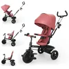 Image de Tricycle évolutif 6-en-1 - KINDERKRAFT - ASTON 2 PLUS - Siège 360° CLICK & TWIST - Canopy réglable - Pédales en roue libre