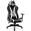 Image de Chaise Gaming - Diablo - X-Horn 2.0 - Cuir synthétique - Accoudoirs 3D - Inclinable 160° - Noir-Blanc