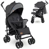 Image de Poussette bébé canne compacte LIONELO Irma - De 6 à 36 mois - Moustiquaire incluse - Gris foncé
