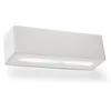 Image de Applique Murale Céramique VEGA Lampe Murale Moderne Design pour Chambre Salon Escalier Couloir - Blanc