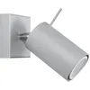 Image de Applique Murale LED RING SPOT GU10 - SOLLUX - Gris - Design Moderne Loft