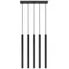 Image de Suspension pastelo acier noir 5 ampoules SL.0472