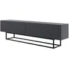 Image de Selsey - Meuble Tv Debout Veldio - 175 Cm - Noir