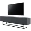 Image de Selsey veldio - meuble tv sur pieds noir - 175 cm - noir Veldio