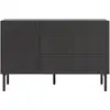 Image de Selsey - Commode Nolie - 140 Cm - Gris Noir