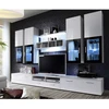 Image de Meuble Tv Mural Design "lyra" 300cm Blanc