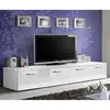 Image de Meuble Tv Design "duo" 200cm Blanc