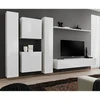 Image de Meuble Tv Mural Design "switch Vi" 330cm Blanc