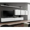 Image de Meuble Tv Mural Design "switch Vii" 340cm Blanc