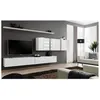 Image de Ensemble meuble TV mural - Switch VII - 340 cm x 150 cm x 40 cm - Blanc