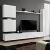 Image de Meuble Tv Mural Design "switch Viii" 280cm Blanc