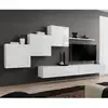 Image de Meuble Tv Mural Design "switch X" 330cm Blanc