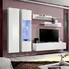 Image de Ensemble Meuble Tv Mural "fly A5" 260cm Blanc