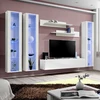 Image de Ensemble Meuble Tv Mural "fly C2" 310cm Blanc