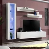 Image de Ensemble Meuble Tv Mural "fly G2" 210cm Blanc