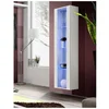 Image de Vitrine Led Murale Design "fly C4" 170cm Blanc