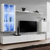 Image de Meuble Tv Mural Design "switch Xii" 270cm Blanc
