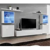 Image de Meuble Tv Mural Design "switch Xiv" 320cm Blanc