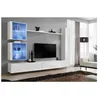 Image de Ensemble meuble TV mural - Switch XVIII - 280 cm x 180 cm x 40 cm - Blanc