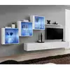 Image de Meuble Tv Mural Design "switch Xx" 330cm Blanc