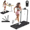 Image de Tapis de Course ZIPRO Newlite Marche Électrique Pliable 2-en-1 Compact sous Bureau Connecté avec Télécommande + BT 10 km/h