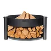 Image de Bol à feu MONTANA 80cm de diamètre acier avec rangement CookKing 111248