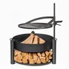 Image de Braséro de jardin grille de cuisson multifonction inclue acier CookKing 111000