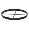 Image de Support rond pour pierre décorative 120cm acier brut CookKing 111033