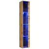 Image de Vitrine Murale Led "switch" 180cm Naturel