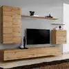 Image de Meuble Tv Mural Design "switch Ii" 270cm Naturel