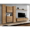 Image de Meuble Tv Mural Design "switch Vi" 330cm Naturel