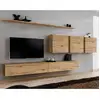 Image de Meuble Tv Mural Design "switch Vii" 340cm Naturel